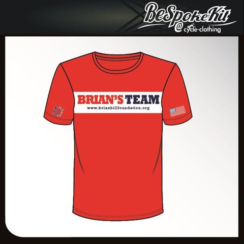 Picture of Brian's Team Mens Tech T-shirt